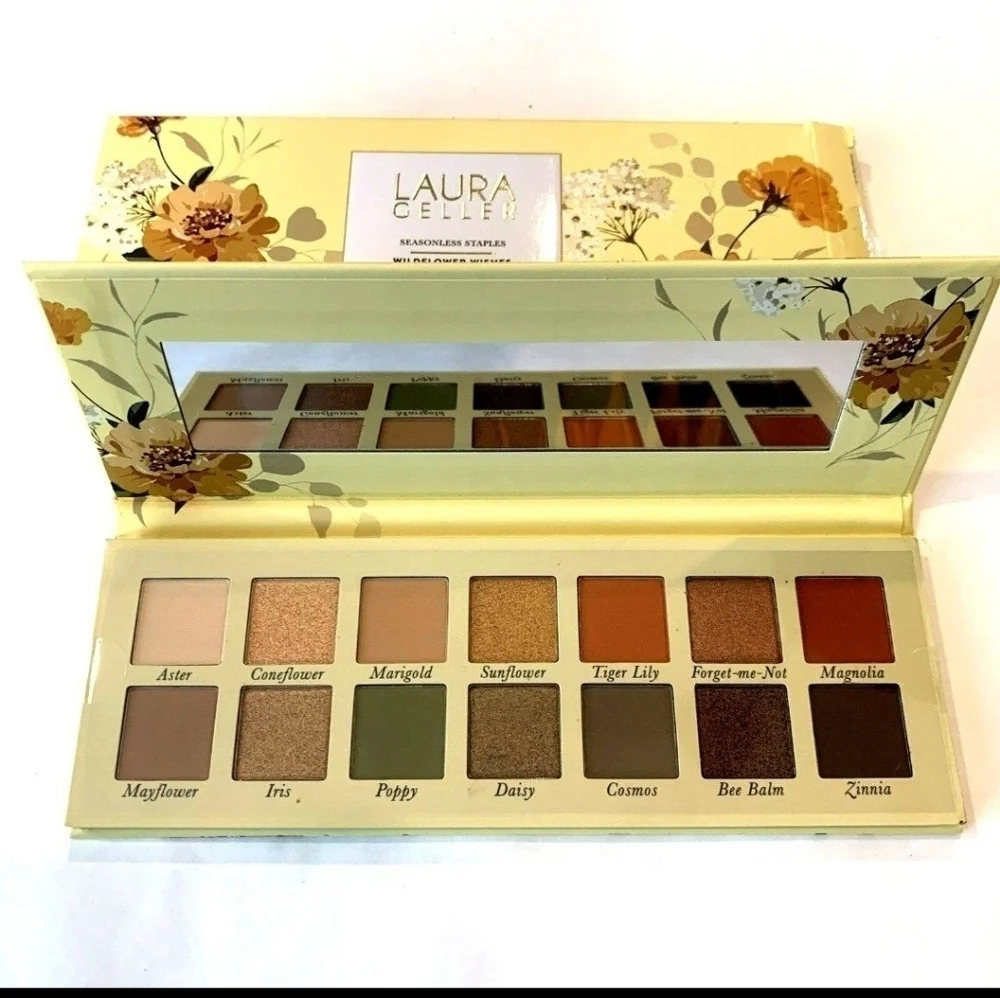 Laura Geller Eyeshadow Palettes Bundle of 2 NEW Wildflower Wishes